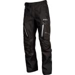 Pantalones negros de cuero de motociclismo impermeables Klim talla M 