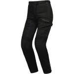 Pantalones negros de poliester de motociclismo impermeables, transpirables Ixon con tachuelas talla XL para mujer 