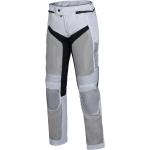 Pantalones grises de cuero de motociclismo de verano transpirables acolchados IXS talla M para mujer 