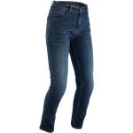 Jeans stretch azules de algodón RST para mujer 