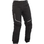 Pantalones negros de nailon de motociclismo impermeables, transpirables vintage para mujer 