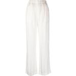 Pantalones blancos de viscosa con pijama rebajados ancho W46 informales con rayas talla 3XL para mujer 