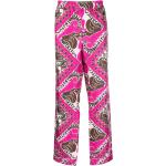 Pantalones rosas de seda con pijama rebajados Valentino Garavani talla 3XL para hombre 