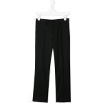 Pantalones negros de viscosa de vestir infantiles Dolce & Gabbana 