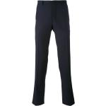 Pantalones clásicos azul marino de lana rebajados talla 3XL para hombre 