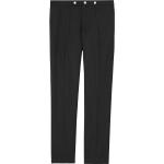 Pantalones clásicos negros de viscosa rebajados con rayas Burberry talla 3XL para hombre 