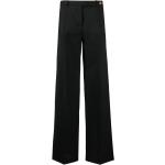 Pantalones clásicos negros rebajados VERSACE talla XL para mujer 