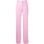 Pantalones rosas de viscosa de tiro bajo rebajados talla XXL para mujer 
