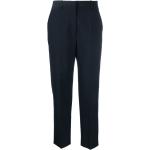 Pantalones clásicos azul marino de poliester rebajados ancho W40 talla XXL para mujer 