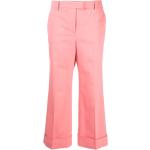 Pantalones clásicos rosas de algodón ALBERTO BIANI talla M para mujer 