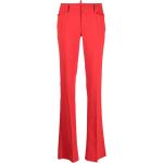 Pantalones pitillos rojos de poliester rebajados ancho W40 Dsquared2 talla XL para mujer 