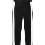 Pantalones clásicos negros rebajados con rayas Burberry talla XL para mujer 