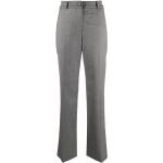 Pantalones clásicos grises de lana rebajados Ferré talla L para mujer 