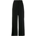 Pantalones clásicos negros de poliester ancho W38 Prada talla 3XL para mujer 