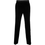 Pantalones clásicos negros de poliester rebajados ancho W46 con rayas Karl Lagerfeld talla XXL para hombre 
