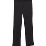 Pantalones clásicos negros de lana rebajados ancho W46 Burberry para hombre 