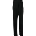 Pantalones clásicos negros de viscosa rebajados Armani Giorgio Armani talla XXL para mujer 