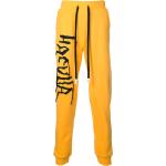 Pantalones amarillos de algodón de chándal con logo Haculla talla L para hombre 