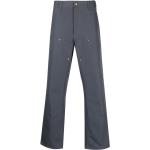 Jeans morados de poliester de corte recto ancho W31 largo L30 con logo Carhartt Work In Progress para hombre 