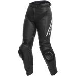Pantalones grises de piel de motociclismo DAINESE talla 6XL para mujer 