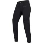Pantalones negros de Softshell de softshell impermeables, transpirables Bering talla XXS para mujer 