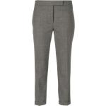 Pantalones pitillos grises de lana ancho W38 Thom Browne talla 3XL para mujer 
