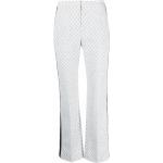 Pantalones clásicos grises de poliester rebajados ancho W38 con rayas Karl Lagerfeld talla 3XL para mujer 