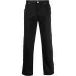 Pantalones tobilleros negros de algodón informales con logo VERSACE talla XS para hombre 