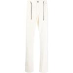 Pantalones blancos de algodón de pana rebajados informales CANALI talla XXL para hombre 
