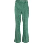 Pantalones verdes de poliester de pana rebajados informales Manuel Ritz talla M para mujer 