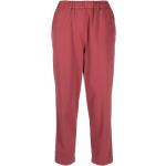 Pantalones casual rojos de algodón rebajados informales ALYSI para mujer 