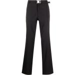 Pantalones clásicos negros de poliester ancho W46 informales 1017 ALYX 9SM con cinturón talla 3XL para hombre 