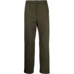 Pantalones verdes de viscosa de lino ancho W48 informales con logo Etro talla 3XL para hombre 