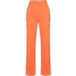 Pantalones casual naranja de tencel rebajados informales Ralph Lauren Polo Ralph Lauren talla XS para mujer 