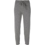 Pantalones pitillos grises de lana cachemira de materiales sostenibles para mujer 