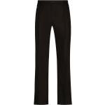 Pantalón stretch negros de algodón rebajados informales con rayas Dolce & Gabbana 