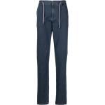 Jeans azul marino de poliester de corte recto rebajados CANALI talla L para hombre 
