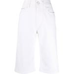 Jeans blancos de algodón de corte recto rebajados ancho W25 largo L28 con logo Jacob Cohen para mujer 