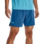 Shorts azules de running rebajados Under Armour talla L para hombre 