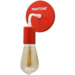 Pantone by Homemania 6007-3028-PN Lámpara de Pared Drop Aplique, Rojo/Blanco, en Metal, Madera