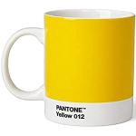 Cuberterías amarillas de cerámica de 375 ml Pantone 