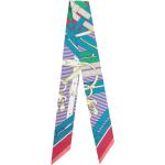 Pañuelos Estampados multicolor de seda con rayas Hermes Talla Única para mujer 