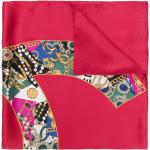 Pañuelos Estampados rojos de seda con logo chanel Talla Única para mujer 