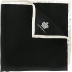 Pañuelos negros de seda de bolsillo  Dolce & Gabbana Talla Única para hombre 