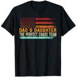 papá & Daughter the perfect chaos team American dad Camiseta
