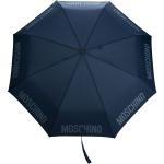 Paraguas azul marino de poliester con logo MOSCHINO Talla Única para mujer 