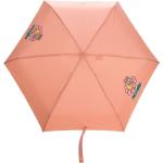Paraguas rosas de poliester con logo MOSCHINO con motivo de flores Talla Única para mujer 