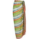 Pareos multicolor de seda con rayas Amir Slama con lazo Talla Única para mujer 