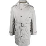 Abrigos grises de algodón con capucha  rebajados manga larga Ralph Lauren Polo Ralph Lauren con cinturón para hombre 