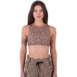 Sujetadores Bikini marrones leopardo HURLEY con lazo talla L para mujer 